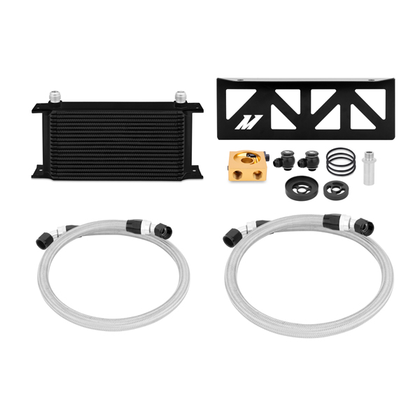 Mishimoto — Mishimoto 13+ Subaru BRZ/Scion FR-S Thermostatic Oil Cooler Kit - Black - view 9